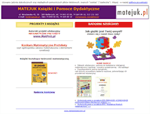 Tablet Screenshot of matejuk.pl